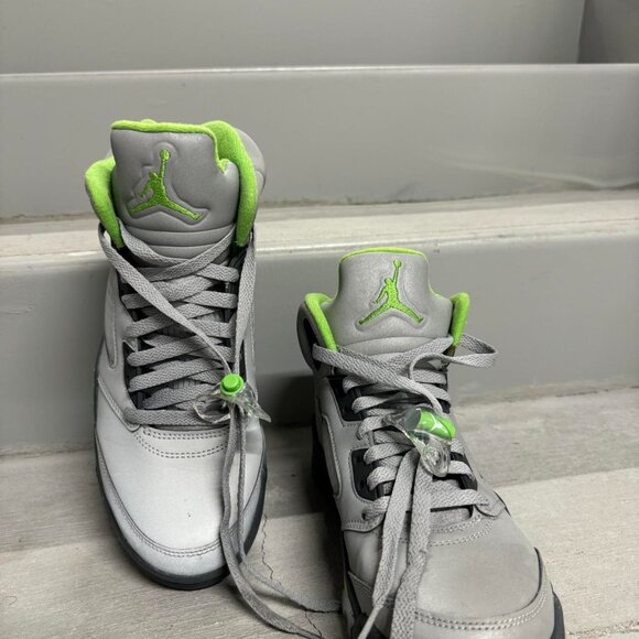 Jordan 5 Retro Green Bean (2022) - Reflective - Picture 2 of 4